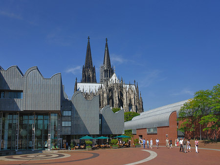 Foto Weg zum Kölner Dom